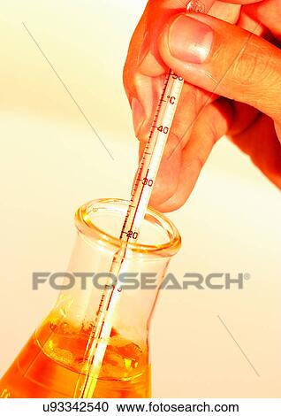Stock Image - background, chemical, beaker, analysis. Fotosearch