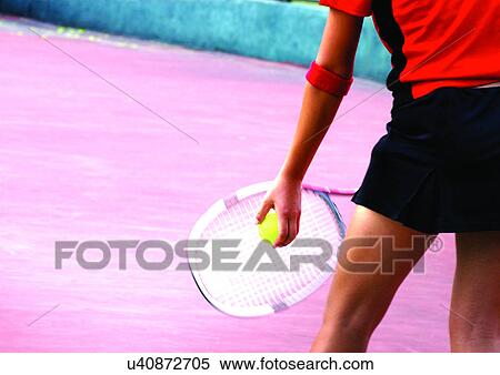 Stock Photography - ball, close-up, court. Fotosearch