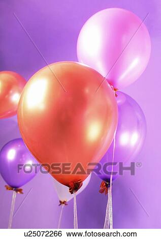 Balloon, Colorful, Helium Balloon, Indoor, Medium Group Of Objects View Large Photo Image Stock Photograph - Balloon, Colorful, Helium Balloon, Indoor, Medium Group Of Objects. Fotosearch