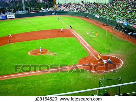 Stock Image - baseball, competence, challenge, advertisements. Fotosearch