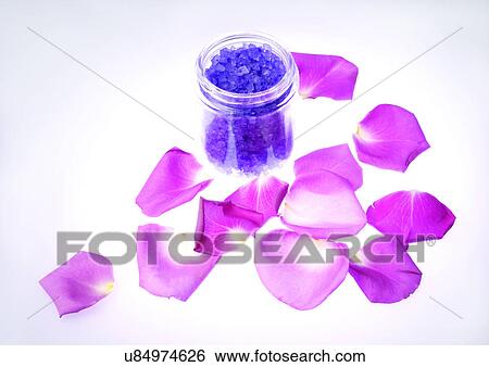 bath salt, beauty, beautification, accessories View Large Photo Image Stock Photograph - bath salt, beauty, beautification, accessories. Fotosearch
