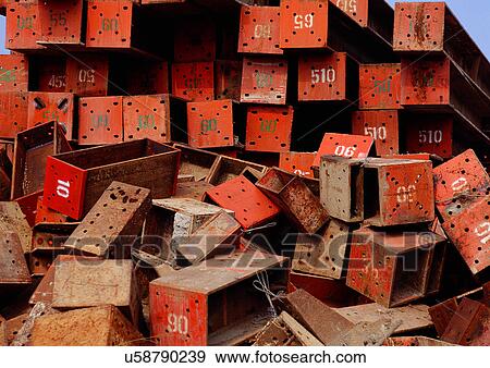 Beams, Building Material, Construction Site, Figure View Large Photo Image Stock Photo - Beams, Building Material, Construction Site, Figure. Fotosearch