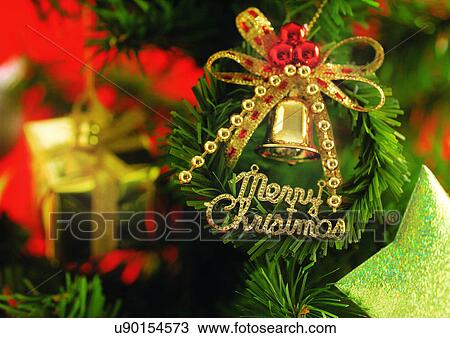 Stock Image - Bell, Blurred, Christmas, Christmas Decoration, Christmas Ornament. Fotosearch