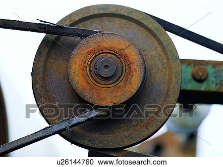 Stock Image - Belt, Bolt, Chain, Circular, Close-Up, Cog. Fotosearch