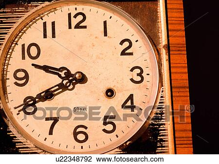 Stock Image - Black, Hour Hand, Circle, Antique. Fotosearch