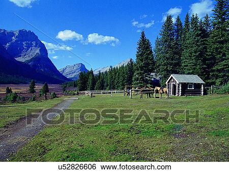 Blue Sky, Building, Building Exterior, Building Structure, Architecture, Cabin View Large Photo Image Stock Photograph - Blue Sky, Building, Building Exterior, Building Structure, Architecture, Cabin. Fotosearch