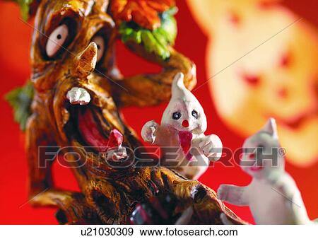 Stock Photo - Blurred, Mask, Indoor, Halloween, Animals. Fotosearch