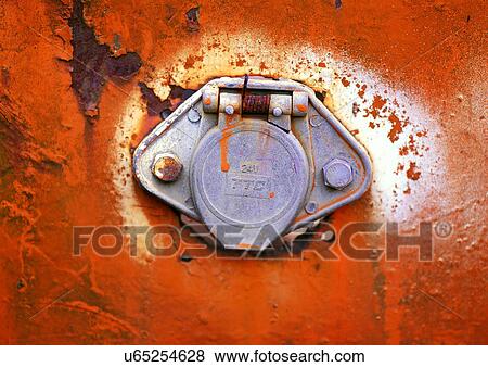 Stock Photo - Bolt, Circular, Close-Up, Cover, Device. Fotosearch