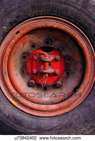 Stock Image - Bolt, Circular, Close-Up, Cut Out, Day. Fotosearch