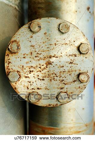 Bolt, Circular, Close-Up, Day, Device View Large Photo Image Stock Photo - Bolt, Circular, Close-Up, Day, Device. Fotosearch