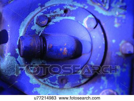 Stock Image - Bolt, Circular, Close-Up, Device, Full Frame. Fotosearch