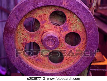 Stock Image - Bolt, Circular, Close-Up, Device. Fotosearch
