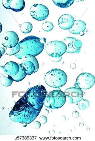 Stock Photo - bubbles, close-up, cold. Fotosearch