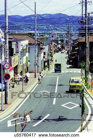 Building Exterior, Car, Clouds, Cross Walk, Cycling View Large Photo Image Stock Photo - Building Exterior, Car, Clouds, Cross Walk, Cycling. Fotosearch