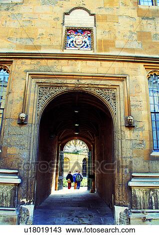 Stock Image - Building Exterior, Corridor, Complex, Building Structure, Arch. Fotosearch