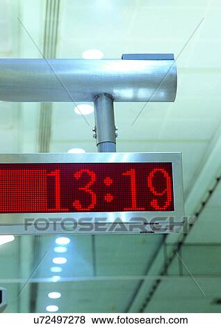 Building Interior, Digital Display, Displayed, Fluorescent Light, Indoor, Information View Large Photo Image Stock Photo - Building Interior, Digital Display, Displayed, Fluorescent Light, Indoor, Information. Fotosearch