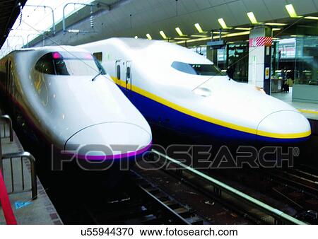 Bullet Train, Commuters, Day, Engine, High Speed Train, Lights View Large Photo Image Stock Image - Bullet Train, Commuters, Day, Engine, High Speed Train, Lights. Fotosearch