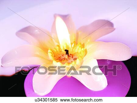 Stock Photography - candle, light, fire, flame. Fotosearch