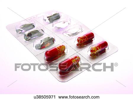 Stock Image - capsules, cure, course, antidote. Fotosearch