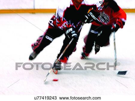 Stock Image - challenge, competitive sport, competence, adults. Fotosearch