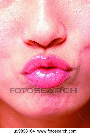 Chin, Close-Up, Facial Expression, Human Lips View Large Photo Image Picture - Chin, Close-Up, Facial Expression, Human Lips. Fotosearch