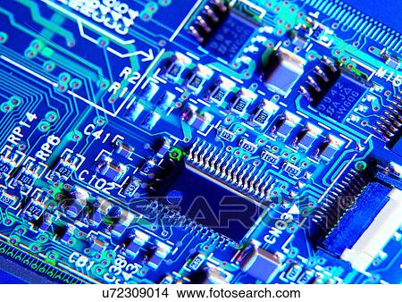 Picture - Circuits, Array, Circuit Breakers, Circuit Board, Cards, Apparatus. Fotosearch