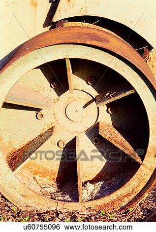 Stock Photograph - Circular, Close-Up, Day, Device. Fotosearch