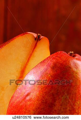 Stock Photograph - close-up, cut, fresh fruit, freshness. Fotosearch
