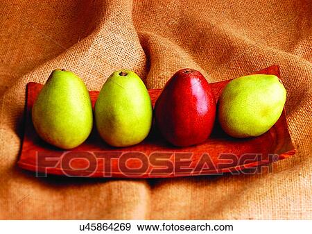 Stock Photo - close-up, dish, fresh fruit, freshness. Fotosearch