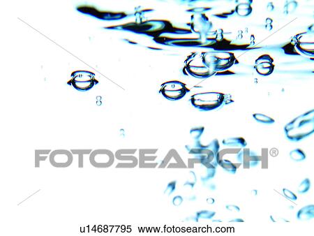 Stock Photography - close-up, disturbance, droplets. Fotosearch