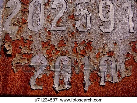 Stock Photo - Close-Up, Figure, Identification, Industrial. Fotosearch