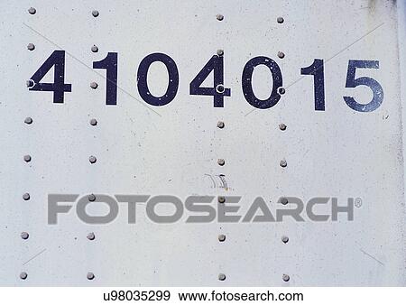 Stock Photo - Close-Up, Figure, Identification, Industrial. Fotosearch