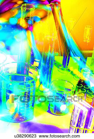 Stock Image - Close-Up, Group Of Objects, High Contrast, Indoor. Fotosearch