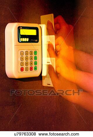 Stock Photo - Digital Display, Directly Above, Electronic, Gadget. Fotosearch