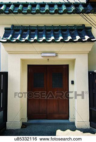 Stock Photograph - Door, Senso-ji Temple. Fotosearch