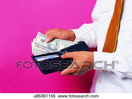 Stock Photograph - Group Of Objects, One Person, Business. Fotosearch
