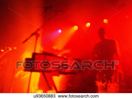 Stock Image - High Contrast, Indoor, One Object, One Person. Fotosearch