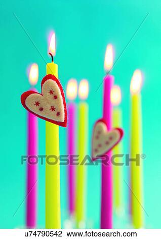Stock Image - Indoor, Candle. Fotosearch