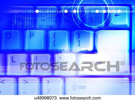Stock Image - Indoor, Illustration, Digital Composite. Fotosearch