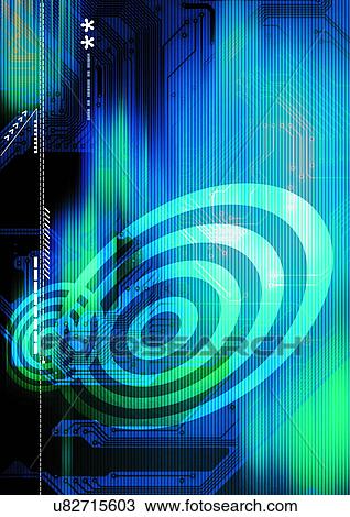 Stock Image - Indoor, Illustration, Digital Composite. Fotosearch