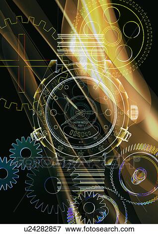 Stock Photo - Indoor, Illustration, Digital Composite. Fotosearch