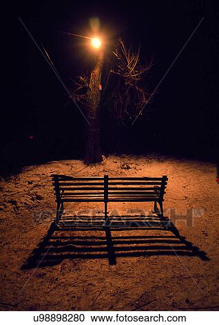 Stock Image - Night, One Object, Outdoor. Fotosearch