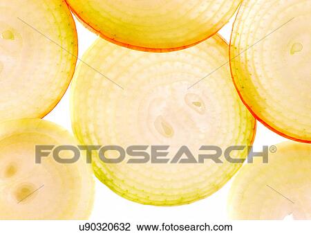 Stock Image - onions, close-up, ready. Fotosearch