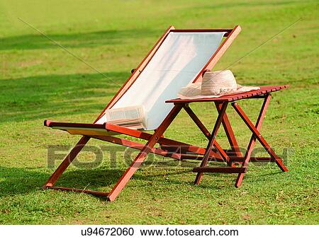 Stock Image - Outdoor, Table. Fotosearch