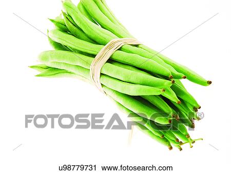 Stock Image - pods, vegetable, peas. Fotosearch
