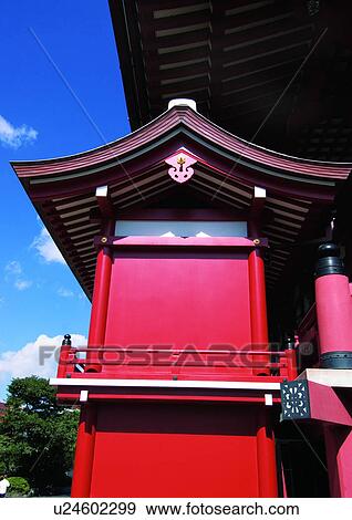 Senso-ji Temple, Day View Large Photo Image Stock Photo - Senso-ji Temple, Day. Fotosearch