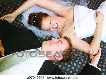 Smiling, Toothy Smile, Full Suit, Wedding Dress, Veil View Large Photo Image Stock Image - Smiling, Toothy Smile, Full Suit, Wedding Dress, Veil. Fotosearch