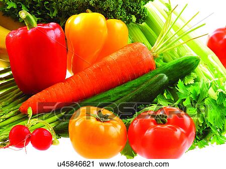Stock Image - vegetable, bell, peppers. Fotosearch