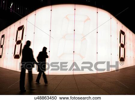 Stock Image - Walking, Rear View. Fotosearch