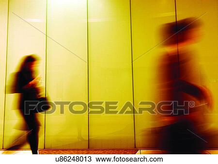 Walking, Two People View Large Photo Image Stock Image - Walking, Two People. Fotosearch